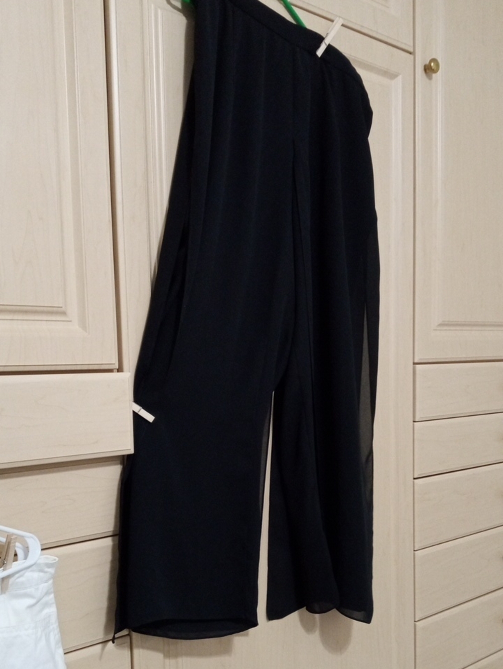 Black Wide-Leg Women’s  Pants